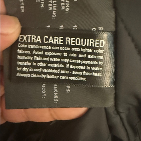 Marc New York Summit Leather Bomber Jacket - Picture 13 of 13